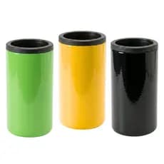 Porta lata palito 350ml termico para cerveja slim com isopor kit com 2, 3 e 5 unidades