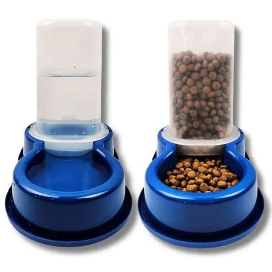 bebedouro automatico para cachorro e comedouro automático pet cães cachorro gato 1,5l flex multiuso