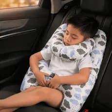 Almofada para Carro com Apoio de Pescoço (Nuvem Azul)