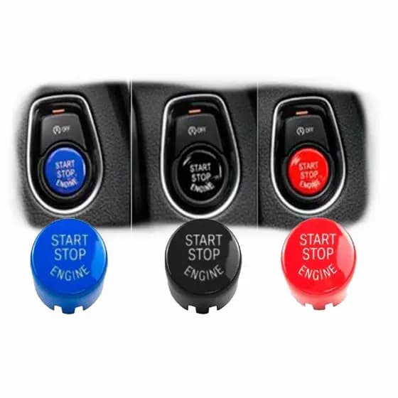 Acessorios Botão Start Stop Vermelho BMW 120i 125i 316i 320i 328i 420i 428i X1 M3 M135 M235 M240