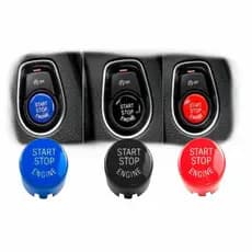 Acessorios Botão Start Stop Vermelho BMW 120i 125i 316i 320i 328i 420i 428i X1 M3 M135 M235 M240