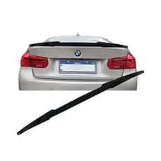 Acessorios Aerofolio Preto Brilhante Black Piano V Style Black Piano  Bmw 316i 320i 328i 335 F30 F80 M3 2013 a 2018