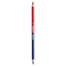 Kit 24 Lápis De Cor Duas Cores Madeira Alta Pigmentação Variedade Cores Vibrantes