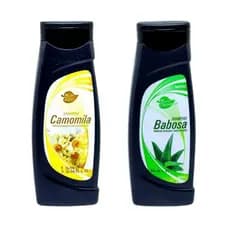 Shampoo Camomila ou Babosa 200mL - Brilho e Hidratação Natural - Aroeira Cosmética