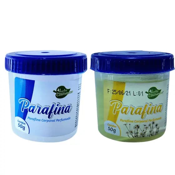Parafina Corporal Perfumada Tradicional ou Camomila 50g - Aroeira Cosmética
