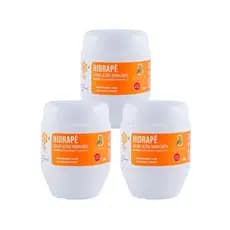 Kit 3 Creme Hidratante para Pés Hidrapé BioSeiva 240g – Hidratação Profunda e Recuperação