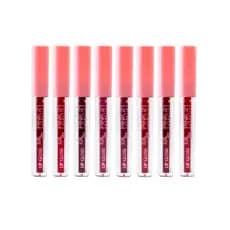 Lip Gloss Kiss Tint Pink 21 Cor Intensa Alta Cobertura Fórmula Leve E Hidratante