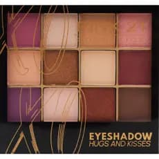 Paleta de Sombras Hugs And Kisses - Cor 01 a 03 Pink 21 Cosmetics com 15,6g realça o olhar,moderno,femenino beleza