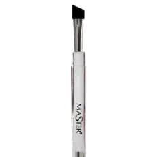 Pincel de Silicone Chanfrado Master Para Acoplagem Lash Lifting Brow Lamination Preto 1un
