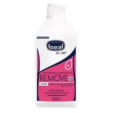 Removedor de Esmalte em Gel Ideal Remove Mais com Butila Pantenol Não Resseca 200ml