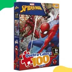 Quebra Cabeça Homem Aranha 100 Peças Toyster 8013