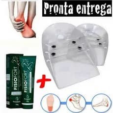 Calcanheira Gel Palmilha Esporão Fascite Original + Brinde