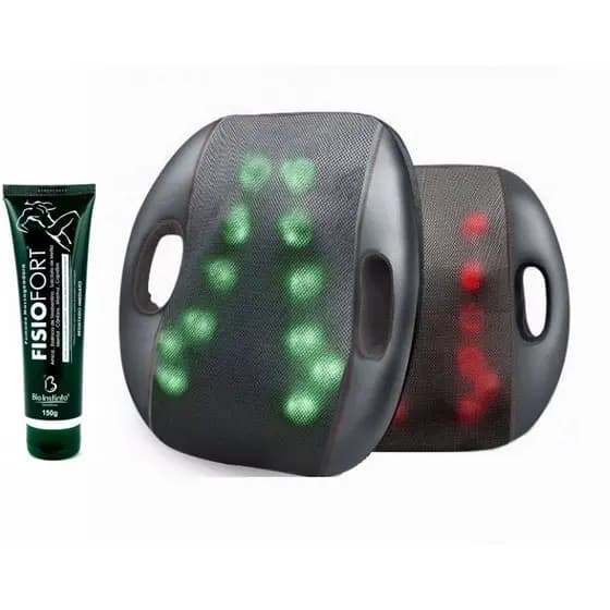 Almofada 3d Shiatsu Massageadora Lumina Aquecimento