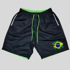 short de praia Masculino bermuda tactel Brasil
