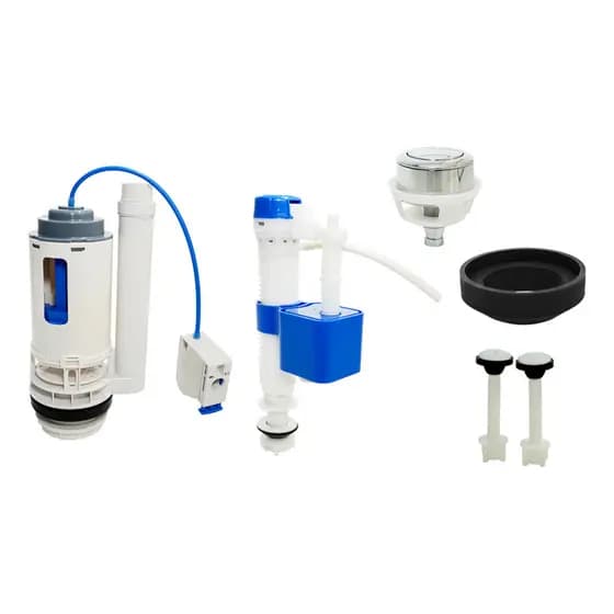 Kit Mecanismo Para Caixa Acoplada Completo Acionamento Duplo
