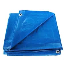 Lona Impermeavel De Polietileno Multiuso 3x3 Azul Reforçada