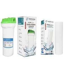 Filtro Caixa D'água E Cavalete Hidrofiltros + 1 Refil Extra