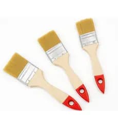 Kit com 3 Pincéis Multiuso - Ideal para Pintura, Maquiagem ou Artesanato