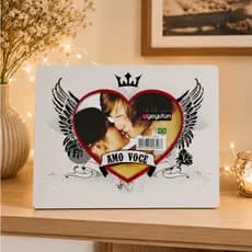 Porta Retrato Presente Namorados Decoração Fotos Amor Tatuagem