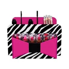 PORTA MAQUIAGEM MAKE DEU ZEBRA EM METAL