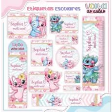 100 Etiquetas Escolares Personalizadas | Envio Rápido