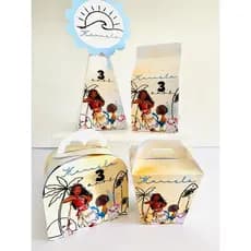 Kit festa personalizada caixinhas lembrancinhas Moana