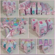 kit festa personalizada caixinhas Vsco girl