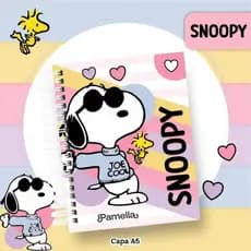 agenda linda fofa planner snoppy snoopy