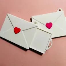 Porta Foto Coração Chaveiro Romantico Dia dos Namorados Mãe Decorativo Porta Chaves Amor Coração
