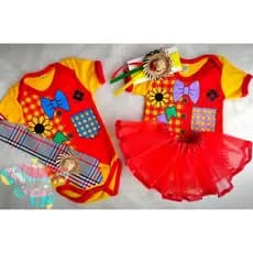 Body Temático Junino para bebê menina/menino - Festa Junina/Julina/Mesversário