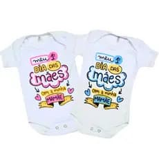 Body de Bebê Dia das Mães Menina/Menino
