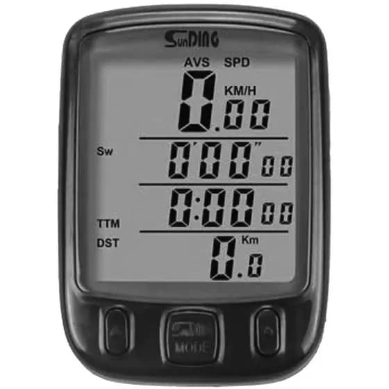 Velocímetro Ciclo Computador Bike Sensor Luz Noturna Sd563