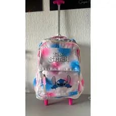 Mochila infantil Lilo Stitch Impermeável Resistente Grande