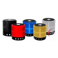 MINI CAIXA DE SOM PORTÁTIL BLUETOOTH MP3, USB FM E SD