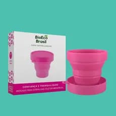 Copo esterilizador para copinho coletor menstrual retrátil dobrável - Cores