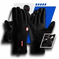 Luva Térmica Impermeável Unissex Quentinha Para Moto E Bike Com Touch Screen Proteger Do Frio Inverno
