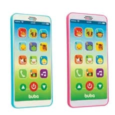 Celular De Brinquedo Baby Phone Musical Buba Telefone Infantil Cores