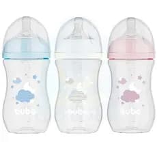 Mamadeira Easy Flow Nuvem 270ml Anticólica Buba