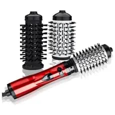 Escova Secadora Giratória Alisadora 1200w 2 Escovas 110v