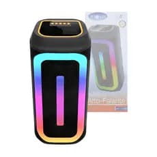 Caixa De Som Multimídia Alto-falante Led Rgb Rádio FM 50w