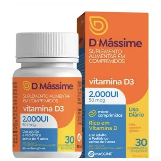Vitamina D 2000 UI c/30 cp