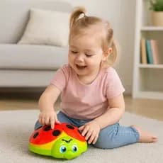 Brinquedo Educativo Infantil Ursinho Joaninha Boneca Interativa Barbie Estímulo Criança Presente