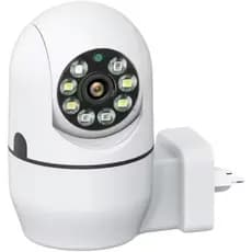 Câmera Tomada Segurança- Wifi 360 Câmera IP Infravermelho Sem Fio com Visão- Icsee