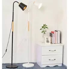 luminaria de chão LED  de metal ajustável  disponíveis para sala de estar quarto estudo e escritório