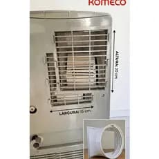 Suporte de exaustão para Ar Condicionado Portátil – Komeco Ambient ABP12 (Encaixe Vertical 15×20cm)