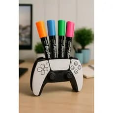 Porta Canetas Controles PS4 Super Nintendo X-box