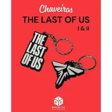 [O MAIS BARATO+ENVIO RÁPIDO!] Chaveiro THE LAST OF US - Firefly - Vagalume - Escrita - TLOU - 3D