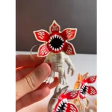 [O MAIS VENDIDO+ENVIO RÁPIDO!] Chaveiro Demogorgon - Stranger Things - Eleven, Mike, Lucas, Dustin, Will, Max - 3D
