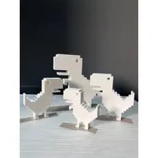 [O MAIS VENDIDO+ENVIO RÁPIDO!] Dinossauro ou Dino do Google Pixel - 3D