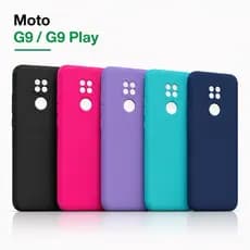 Capa Para Motorola Moto G9 / G9 Play Silicone Aveludada Capinha de Celular